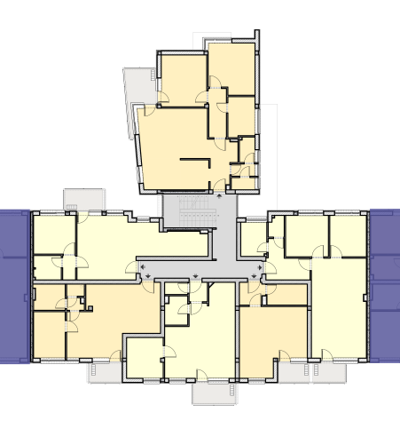 CV Lépcsőház – 1. Emelet